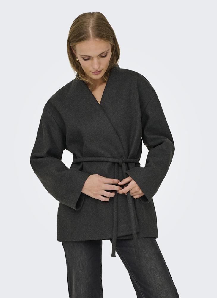 ONLY Onlfox Trillion Belted Blazer - Image 1